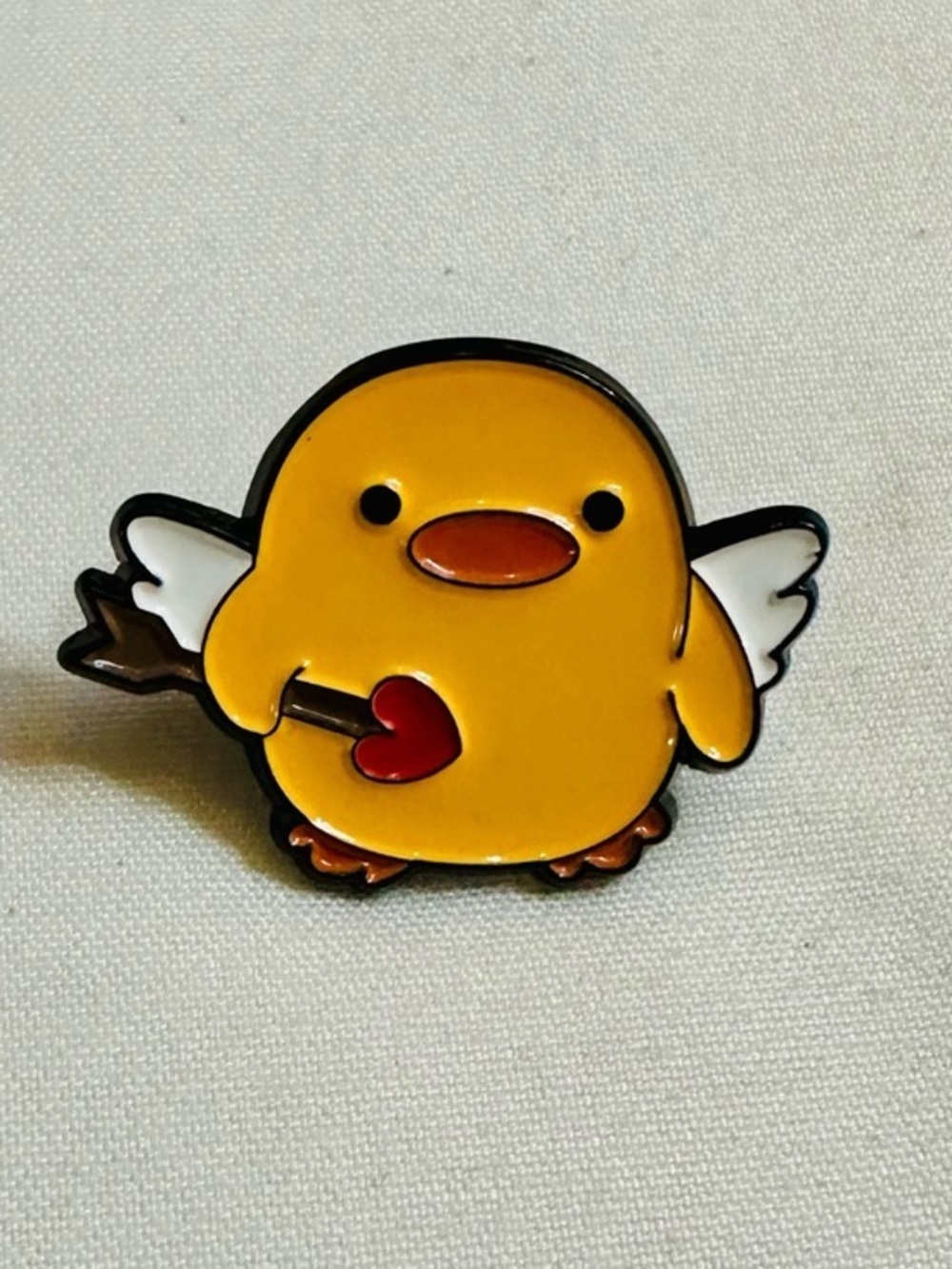 Cupid Chick Pin